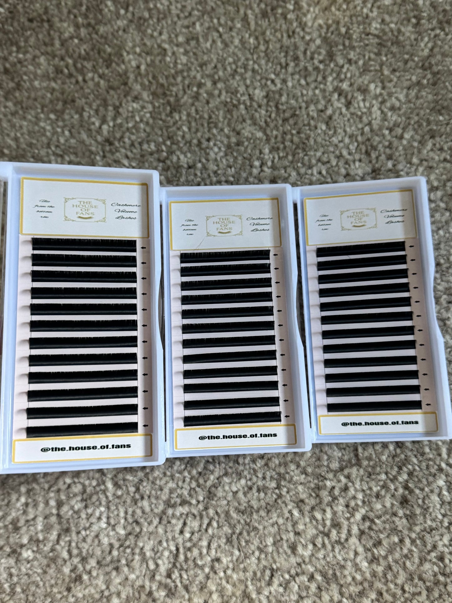 Cashmere Lash Tray DD